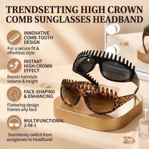 Fashion Sunglasses Headband Stylish Shade Glasses Multifunctional Women Accessories
