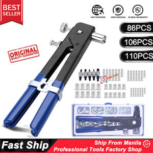 COOFARI M3-M8 Rivet Nuts Threaded Insert and Rivet GunTool Rivnut Nutsert Riveting Kit