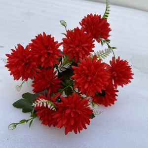 Cụm Hoa Giả.hoa cúc xù.dùng trang trí nhà cửa .cắm bình