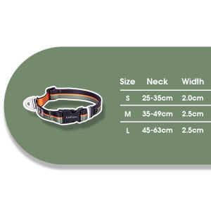 XPAWS Dog Collar Quick Release Buckle Adjustable Strap Sliding Metal D-Ring Tag Attachment Ring Tear Resistant