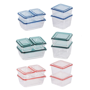 Miniature mini Bộ sưu tập hộp lưu trữ cho quy mô 1:6 Ngôi nhà búp bê tủ lạnh trẻ em thiết kế an toàn