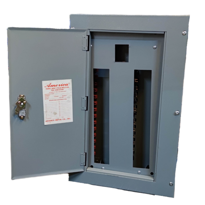 Panel Board 2 Pole Bolt on TQC Center Main 14 Branches 2 Pole Bolt on for Bolt On type Breakers , Panel Box TQC Main 2 Pole Bolt on Main Bolt on 14 Branches 2 Pole TQC