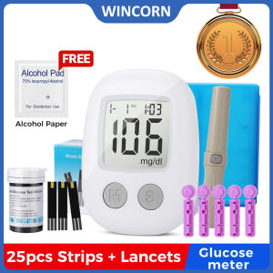 KH200 Glucometer Kit with Strips and Lancets Glucometer 3 In 1 Glucometer Strips