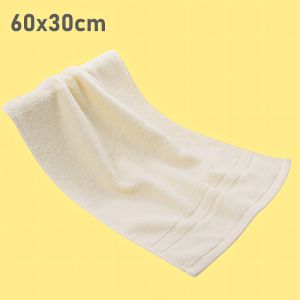 High-Quality Cotton Absorbent Face Towel Solid Color Skin-Friendly 60x30cm for Men and Women G6734