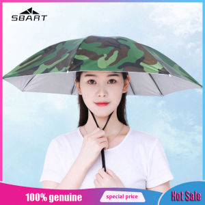 SBART หมวกร่มติดหัว หมวกร่ม ⚡สินค้าสวัสดิการราคาพิเศษ ⚡ร่มกันแดดใหญ่ๆ หมวกร่มใส่หัว หมวกร่มตกปลาขนาดใหญ่ หมวกร่มที่บังแดดครอบศีรษะส แคมป์ปิ้ง ตกปลา ป้องกัน 360 องศา หน้ารายละเอียดสินค้าเพื่อรับคูปองสำหรับซื้อ หกสี เลือกได้ตามใจชอบ