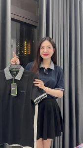 Áo Polo Nam Monogram Cao Cấp Cổ Họa Tiết Cotton Thoáng Khí Co Giãn 4 Chiều Form Slim Tôn Dáng ANISHOP