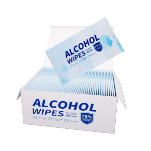 【50pcs/set 】75% Alcohol Wipes Anti Bacterial Disinfectant