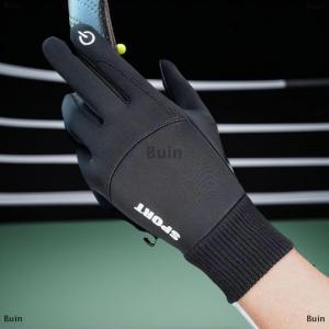 [COD] Buin Men Winter Warm Full Fingers Waterproof Cycling Outdoor Running Motorcycle Ski Touch Screen Fleece Gloves