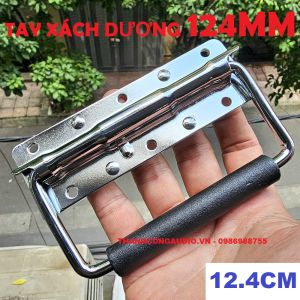 Tay xách dương 124cm nắm gập Tay xách dùng cho thùng case hộp pin Lithium tủ máy thiết bị audio.