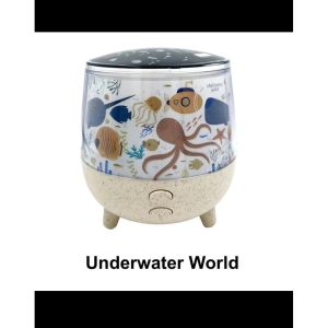 Aroma diffuser Humidifier and night projector night light 2in1