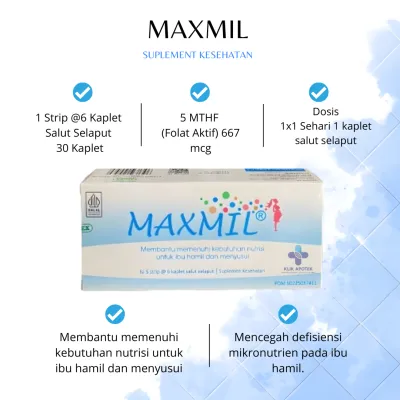 Maxmil Box Membantu memenuhi kebutuhan nutrisi untuk bumil dan busui