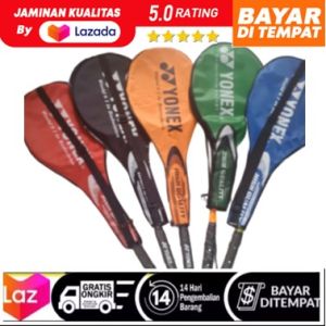 BISA COD - Raket yonex Badminton Bulutangkis YONEX BONUS TAS Setengah cover Dan Grip / Raket Murah Berkualitas / Raket Yonex Asli Jepang / Raket Yonex Murah / Raket Yonex Original Jepang