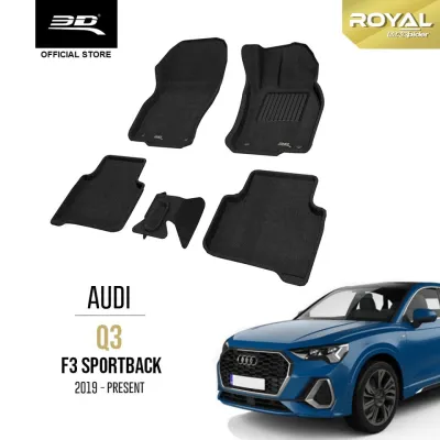 3D ROYAL Car Mat AUDI Q3 F3 SPORTBACK [2019 - PRESENT]