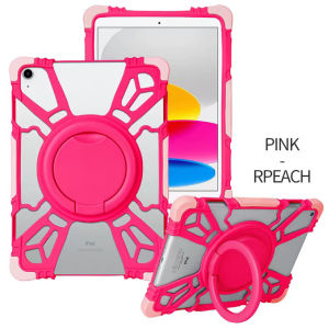 Universal Tablet 360 Rotate Bracket Stand Silicone Case For 7 8 9 9.7 1010.1 10.2 10.3 10.4 10.5 10.9 11 inch Tablet