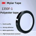 3M1350F-1 Black Mylar Tape Single Side Adhesive Mylar Tape Polyester Film Electrical Insulation High Adhesion Battery Capacitor Transformer Insulation Coil Binding Tape Insulation Mylar High Temperature Tape. 