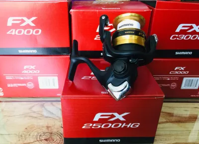 Máy Câu Đứng Shimano FX New 2019 máy fx 2500HG chuyên lure tráp câu ikada lure suối hàng chính hãng