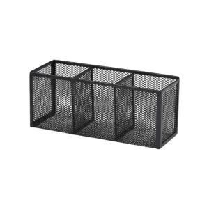 3 or 4 Compartments Pen Holders Desk Organizer Large Capacity Pencil Holders Pencil Storage Box Office Supplies For Home