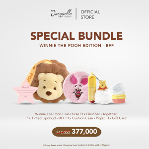 Jacquelle x Shani Amelia Special Bundle Coin Purse Collections Disney Winnie The Pooh Edition