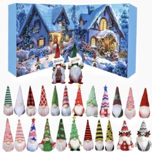 2025 ElfinAdvent Calendar Collectible Character Elfin Ornaments With 24 days until Christmas the elfin Advent Surprise Calendar Ornaments make the ideal gift for Halloween or C
