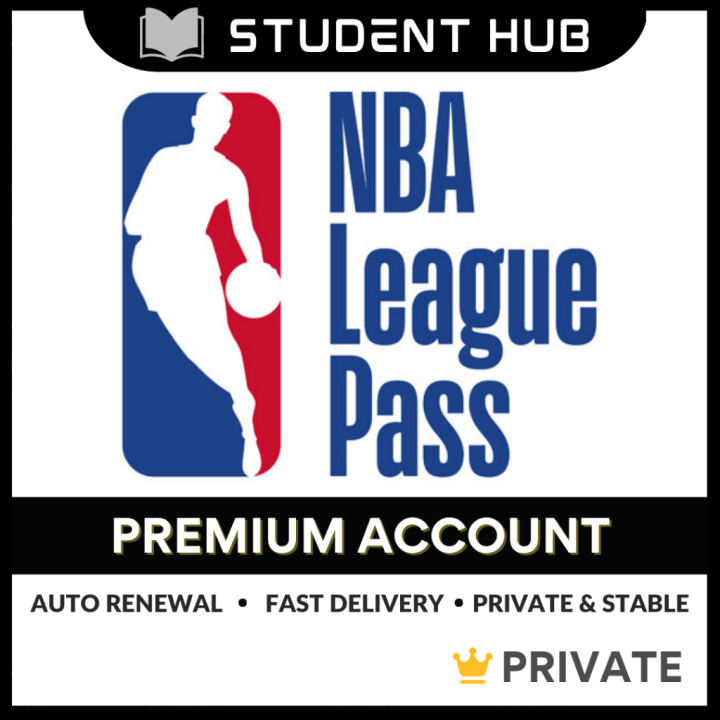 NBA League Pass PREMIUM Account Live Games/Replays (FULL