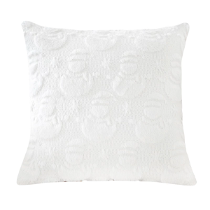 หมอนเฉลิมฉลองคริสต์มาสปิดด้วยฝาปิดที่มองไม่เห็นทำความสะอาดง่ายห้องนอนสำหรับห้องนั่งเล่นแข็งแรง