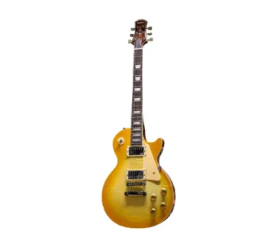 Sqoe SELP900-GRS Custom LP HH Electric Guitar Rosewood Fretboard - Light lime