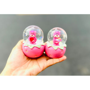 Quả Cầu Tuyết gấᴜ Dâu Lotso Bear Mini 7cm Xinh Xắn Phù Hợp Làm Quà Tặng