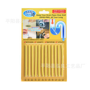 [h]  Decontamination Rod   Deodorant Cleaner line Dredging Scraping Wand Toilet Toilet Cleaning Rod Sewer Decontamination