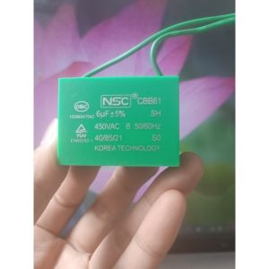 Tụ điện máy hút mùi nhà bếp 6MF tụ quạt hút mùi chất lượng tốt bảo hành 6 tháng