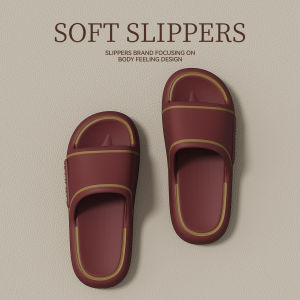 Free Shipping Thick-Soled Slippers For Women New Summer Style Suitable For Indoor Use Home Bathroom And Showering Also Available In MenS Styles For Outdoor Wear