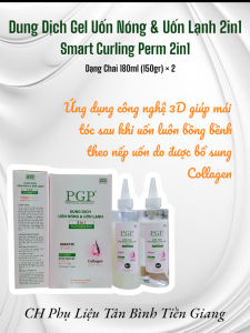 Dung Dịch Gel Uốn Nóng Và Uốn Lạnh Cặp 180ml ( 150gr ) × 2chai
