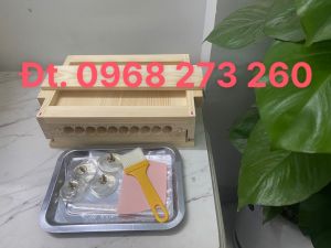 Dụng cụ vo viên tễ bằng gỗ Dụng cụ vo viên mật 19mm ( 6Gram)