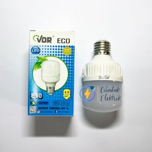 (PROMO!) LAMPU BOHLAM LED BULB VDR ECO 5 10 15 20 25 W / LED T BULB / SUDAH SNI