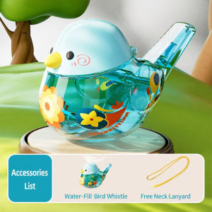 Kids Water Bird Whistle Toy Musical Blow Toy Learning Sound Bird Call Toy Toddler Early Education Gift Mainan Wisel Burung Air Kanak Kanak Mainan Tiup Muzik Bunyi Burung Mainan Pembelajaran Awal Bayi Hadiah 儿童注水小鸟口哨玩具会学鸟叫吹吹乐婴幼儿早教音乐发声玩具可加水趣味口哨礼物 A559