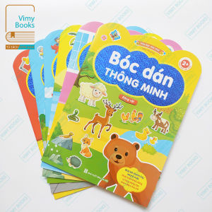 Sách - Bóc Dán Thông Minh Vừa Học Vừa Chơi Phát Triển Sáng Tạo Song Ngữ Việt Anh