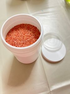 Baja Penggalak Bunga/Buah (1.2kg) Muriate of Potash (MOP)/Pottasium Chloride/KCL (K60%) Dalam Bekas Putih + Sudu Sukatan