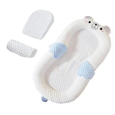Ghế nằm cho trẻ sơ sinh di động cho trẻ mới sinh 0-12 tháng với/không có đệm nghiêng A2UB