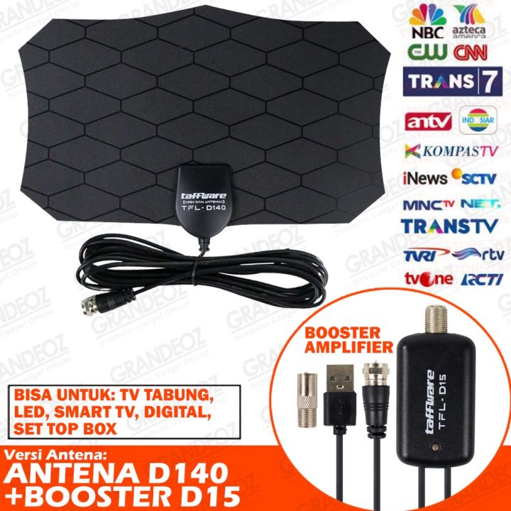 Digital Antenna Indoor Tv Antenna Booster Amplifier Penguat Sinyal