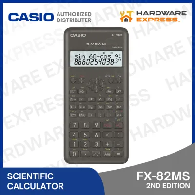 Casio fx-82MS 2nd Edition Scientific Calculator Non Programmable Non Graphing