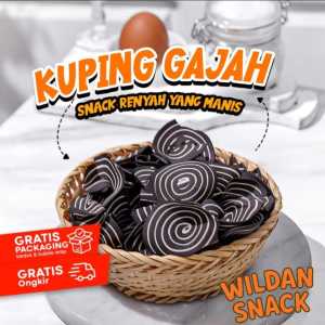 JAMINAN REAL PRODUK // 1KG 1BAL KUE KUPING GAJAH//KUE TOWOK