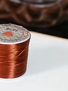 MIKA STORE  สายคริสตัลยืดได้พร้อมลูกปัดสร้อยข้อมือยางยืดทนทานต่อการฉีกขาดวัสดุแบบทำมือ