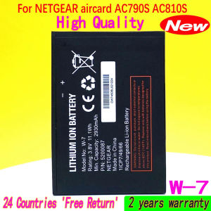 New 2930mAh Battery W7 W-7 For NETGEAR Aircard AC790S AC810S Sierra Wirless Router Rechargable Batteria With Tracking Number