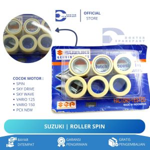 SUZUKI ROLLER WEIGHT SET SPIN / SKY WAVE / SKY DRIVE / VARIO 125 150 / PCX NEW / ROLER / KIRIAN