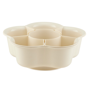 Drain basket Kitchen vegetable washing basket Hot pot rotating side dish tray Living room dried fruit tray