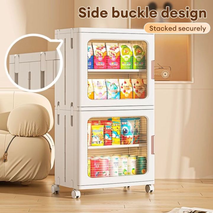 Goody%2037cm%20Wide%20Gap%20Storage%20Cabinet%20Foldable%20Storage%20Cabinet%20Organizer%20Locker%20Magnetic%20Plastic%20Cabinet%20Storage%20-%20Image%206