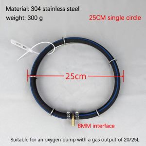 DOOUR 1Pcs Thép không gỉ 304 Cung cấp oxy cho ao cá Koi Hình dạng đĩa Nano Đĩa sục khí nano cho bể cá Bền bỉ 15-45cm Tấm cung cấp oxy cho ao hải sản cho Hồ Cá Koi