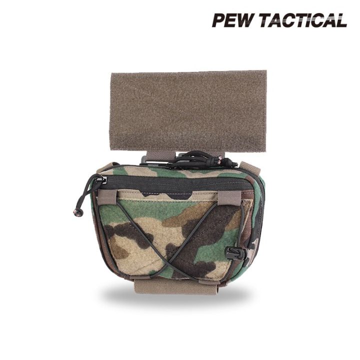 Pew Tactical RAID Drop Down Pouch Airsoft MK3 MK4 Chest Rig Waist Pouch ...