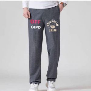 กางเกงขายาวสกรีนลาย สำหรับ ผู้ชายผ้ายืดตัวใหญ่ ราคาพิเศษ +ใส่เทียวใด้สินค้าใหม่ใส่ออกกำลังกายได้ ใส่สบาย ไม่ร้อน ไม่คัน เอวยางยืด มีเชือกผูก กระเป๋าข้าง ใช้งานได้จริง