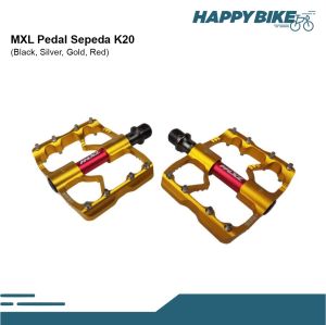 MXL Pedal Sepeda K20 Bicycle Pedals Alloy Stainless MTB Roadbike fixie