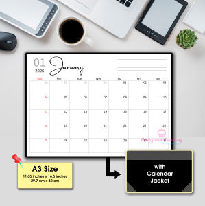 2026 Calendar Planner Minimalist Design